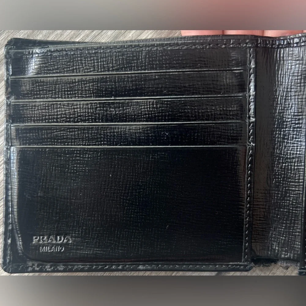 Prada Bifold Wallet Black